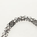 LOUIS VUITTON Chain Strap metal 22.4"" Silver LV Auth 153721M-16