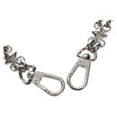 LOUIS VUITTON Chain Strap metal 22.4"" Silver LV Auth 153721M-2