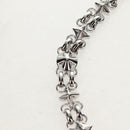 LOUIS VUITTON Chain Strap metal 22.4"" Silver LV Auth 153721M-4