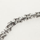 LOUIS VUITTON Chain Strap metal 22.4"" Silver LV Auth 153721M-5