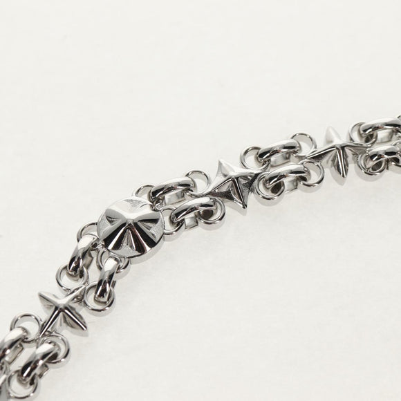LOUIS VUITTON Chain Strap metal 22.4"" Silver LV Auth 153721M