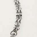 LOUIS VUITTON Chain Strap metal 22.4"" Silver LV Auth 153721M-7