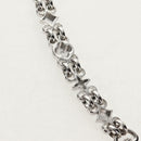 LOUIS VUITTON Chain Strap metal 22.4"" Silver LV Auth 153722M-14