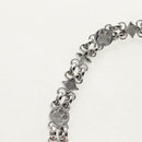 LOUIS VUITTON Chain Strap metal 22.4"" Silver LV Auth 153722M-15