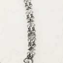 LOUIS VUITTON Chain Strap metal 22.4"" Silver LV Auth 153722M-17