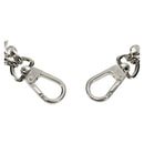 LOUIS VUITTON Chain Strap metal 22.4"" Silver LV Auth 153722M-2