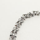 LOUIS VUITTON Chain Strap metal 22.4"" Silver LV Auth 153722M-4