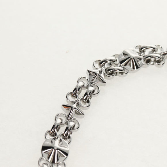 LOUIS VUITTON Chain Strap metal 22.4"" Silver LV Auth 153722M