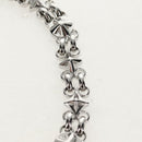 LOUIS VUITTON Chain Strap metal 22.4"" Silver LV Auth 153722M-5