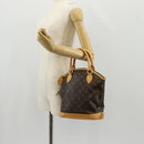 LOUIS VUITTON Monogram Lockit Hand Bag M40102 LV Auth 153725V-24