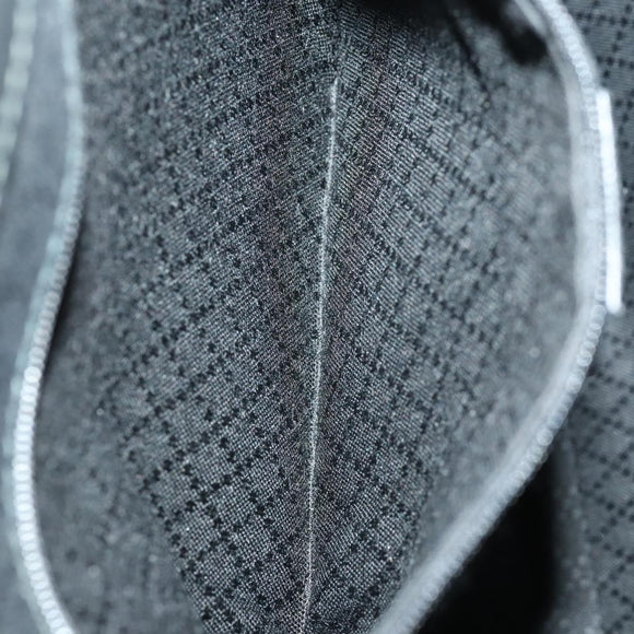 GUCCI Bamboo Backpack Leather Black Gold 003 1998 0016 Auth 153728