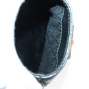 GUCCI Bamboo Backpack Leather Black Gold 003 1998 0016 Auth 153728-27