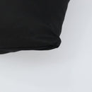 PRADA Shoulder Bag Nylon Black Silver Auth 153729-13