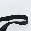 PRADA Shoulder Bag Nylon Black Silver Auth 153729-8