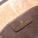 GUCCI GG Supreme Web Sherry Line Bag PVC Beige Gold 904 02 047 Auth 153731-19