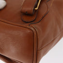 GUCCI Bamboo Backpack Leather Brown Gold 003 1956 0030 Auth 153732-15