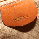 GUCCI Bamboo Backpack Leather Brown Gold 003 1956 0030 Auth 153732-19