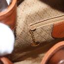 GUCCI Bamboo Backpack Leather Brown Gold 003 1956 0030 Auth 153732-23