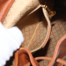 GUCCI Bamboo Backpack Leather Brown Gold 003 1956 0030 Auth 153732-24