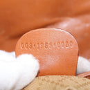 GUCCI Bamboo Backpack Leather Brown Gold 003 1956 0030 Auth 153732-25