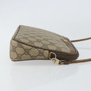 GUCCI GG Supreme Shoulder Bag PVC Beige Gold 56 02 068 Auth 153733-4