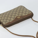 GUCCI GG Supreme Shoulder Bag PVC Beige Gold 56 02 068 Auth 153733-6