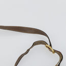 GUCCI GG Supreme Web Sherry Line Shoulder Bag PVC 3 Set Beige Gold Auth 153734-6