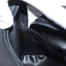 GIVENCHY Shoulder Bag Leather Black Gold Auth 153738-20