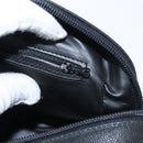 GIVENCHY Shoulder Bag Leather Black Gold Auth 153738-21