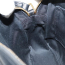 SAINT LAURENT Shoulder Bag Lamb Skin Black Gold Auth 153740SAM-23