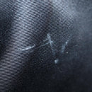 SAINT LAURENT Shoulder Bag Lamb Skin Black Gold Auth 153740SAM-10