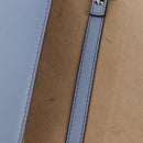 FENDI Cany Small Shoulder Bag Leather Light Blue Silver 8M0381 Auth 153743V-22