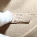 FENDI Cany Small Shoulder Bag Leather Light Blue Silver 8M0381 Auth 153743V-28