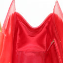 Gianni Versace Hand Bag Enamel Pink Gold Auth 153747V-18