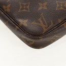 LOUIS VUITTON Monogram Pochette Accessoires Pouch M51980 LV Auth 153749V-17