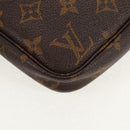 LOUIS VUITTON Monogram Pochette Accessoires Pouch M51980 LV Auth 153749V-18