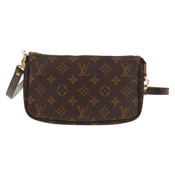 LOUIS VUITTON Monogram Pochette Accessoires Pouch M51980 LV Auth 153749V