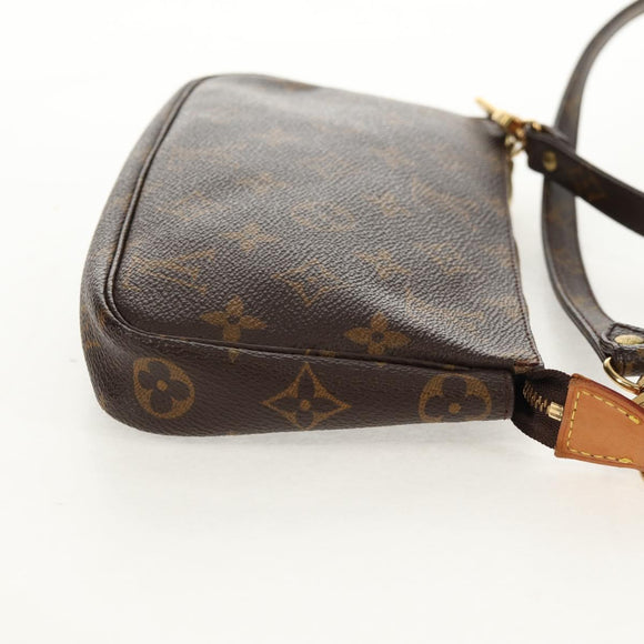 LOUIS VUITTON Monogram Pochette Accessoires Pouch M51980 LV Auth 153749V
