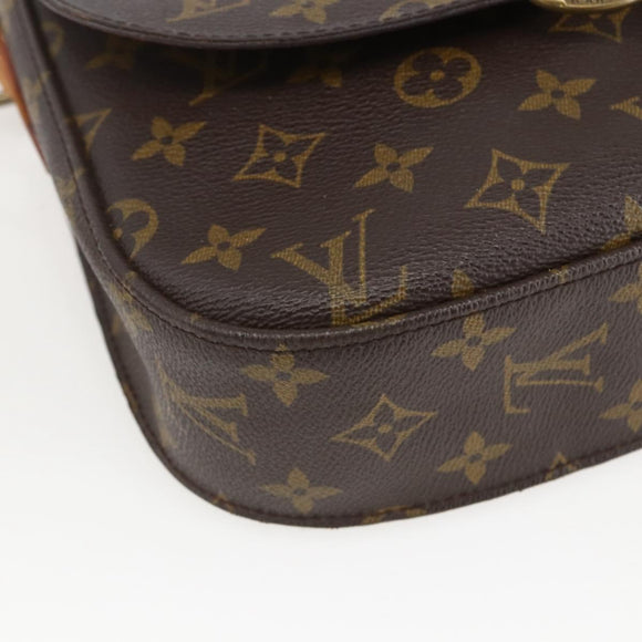 LOUIS VUITTON Monogram Saint Cloud GM Shoulder Bag M51242 LV Auth 153753