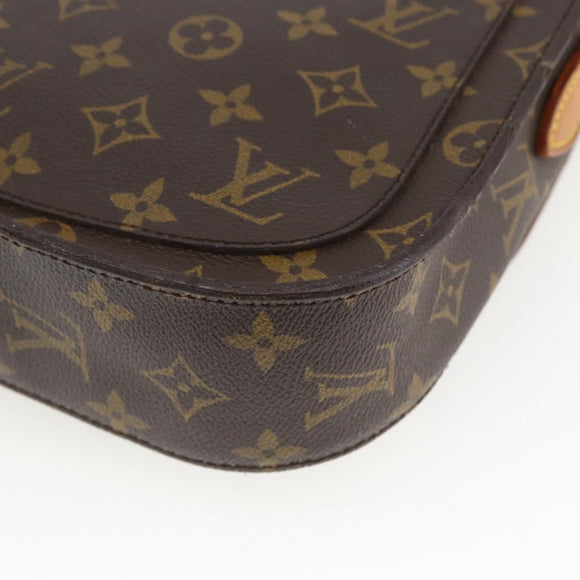 LOUIS VUITTON Monogram Saint Cloud GM Shoulder Bag M51242 LV Auth 153753