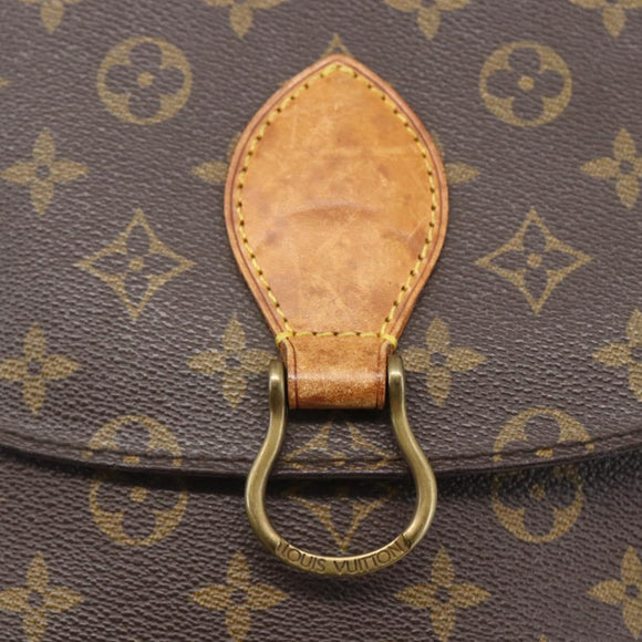 LOUIS VUITTON Monogram Saint Cloud GM Shoulder Bag M51242 LV Auth 153753