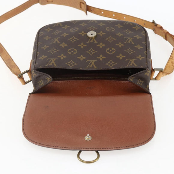 LOUIS VUITTON Monogram Saint Cloud GM Shoulder Bag M51242 LV Auth 153753