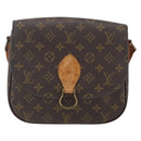 LOUIS VUITTON Monogram Saint Cloud GM Shoulder Bag M51242 LV Auth 153753-13