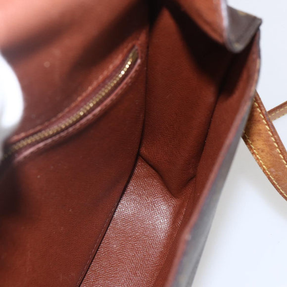 LOUIS VUITTON Monogram Saint Cloud GM Shoulder Bag M51242 LV Auth 153753