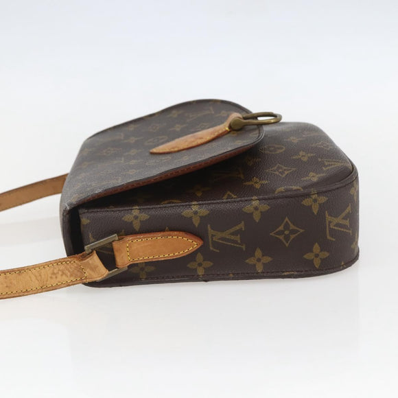 LOUIS VUITTON Monogram Saint Cloud GM Shoulder Bag M51242 LV Auth 153753