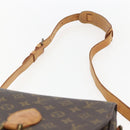 LOUIS VUITTON Monogram Saint Cloud GM Shoulder Bag M51242 LV Auth 153753-8