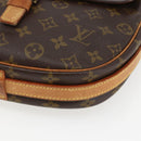 LOUIS VUITTON Monogram Jeune Fille MM Shoulder Bag M51226 LV Auth 153755-14