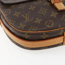 LOUIS VUITTON Monogram Jeune Fille MM Shoulder Bag M51226 LV Auth 153755-15