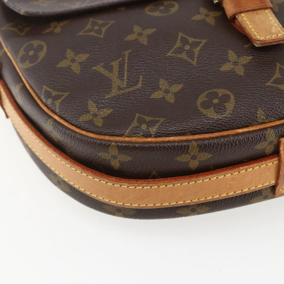 LOUIS VUITTON Monogram Jeune Fille MM Shoulder Bag M51226 LV Auth 153755