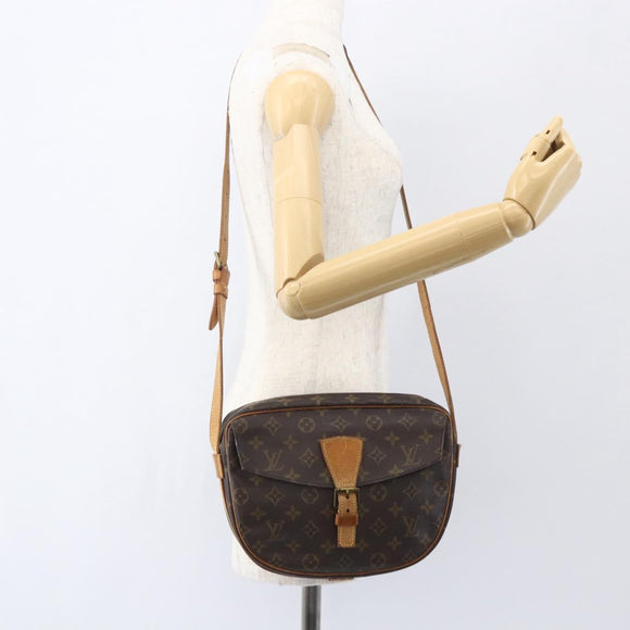 LOUIS VUITTON Monogram Jeune Fille MM Shoulder Bag M51226 LV Auth 153755